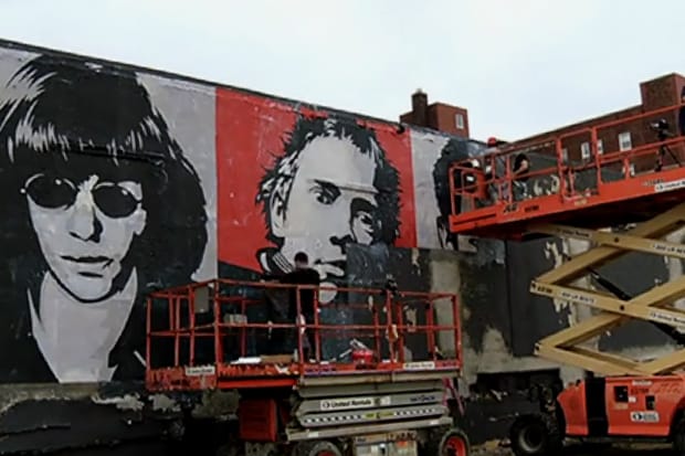 Shepard Fairey Paints Asbury Park