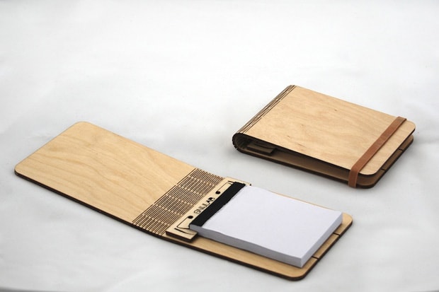 SNIJLAB Wooden Notebooks