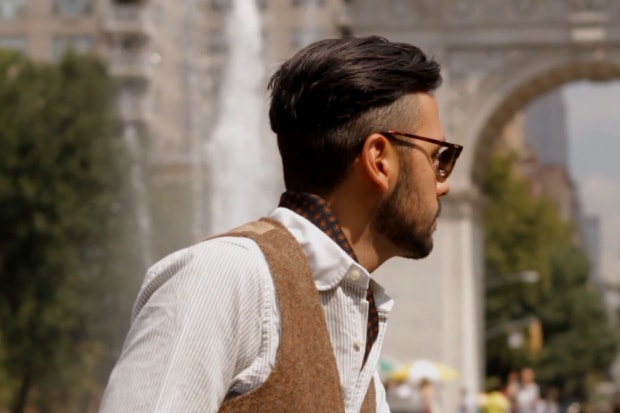 Steven Rojas for the Rugby Ralph Lauren Tweed Run