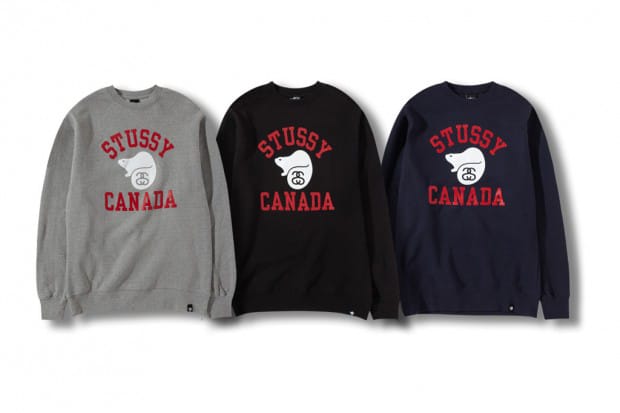 Stussy Canada "Running the North" Fleece Collection