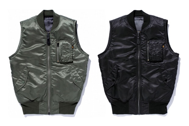SWAGGER x Alpha Industries MA-1 Reversible Vest | Hypebeast