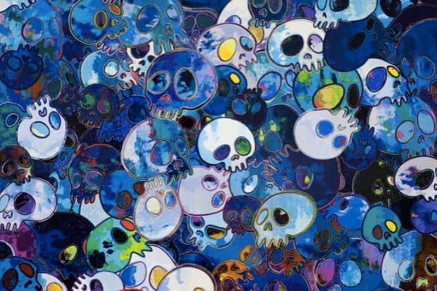 Takashi Murakami "Homage to Yves Klein" @ Galerie Emmanuel Perrotin Preview