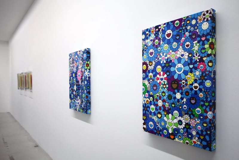 Takashi Murakami "Homage to Yves Klein" @ Galerie Emmanuel Perrotin Recap