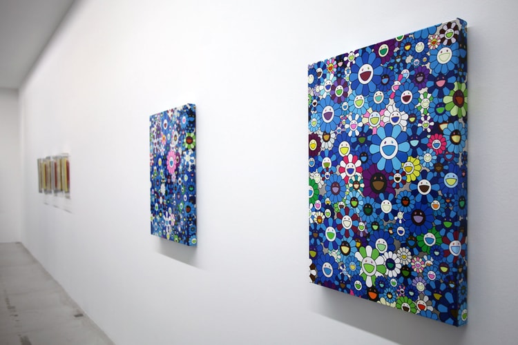 Takashi Murakami "Homage to Yves Klein" @ Galerie Emmanuel Perrotin Recap