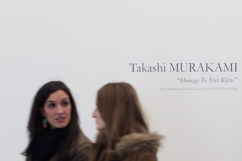 Takashi Murakami "Homage to Yves Klein" @ Galerie Emmanuel Perrotin Recap