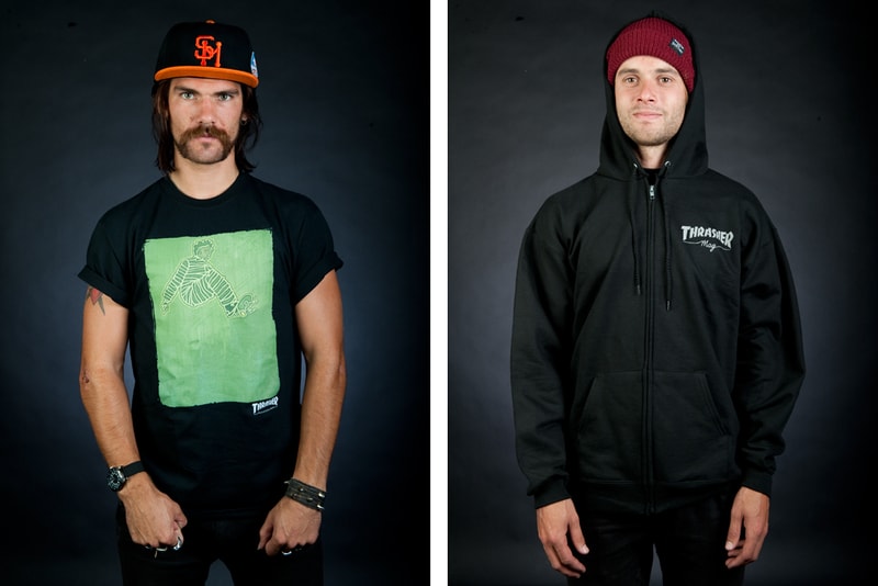 Thrasher Magazine 2011 Fall Collection featuring Mark Gonzales, Lance Mountain, MoFo, Michael Sieben and Steve Cabellero