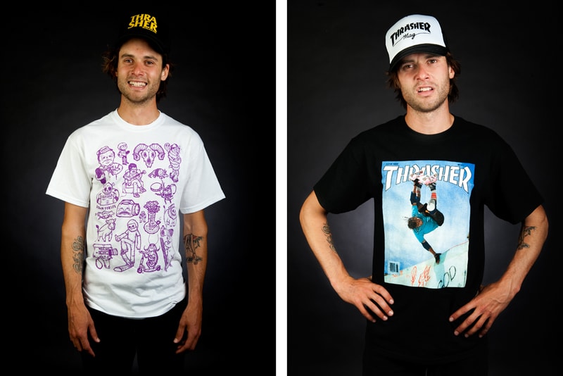 Thrasher Magazine 2011 Fall Collection featuring Mark Gonzales, Lance Mountain, MoFo, Michael Sieben and Steve Cabellero