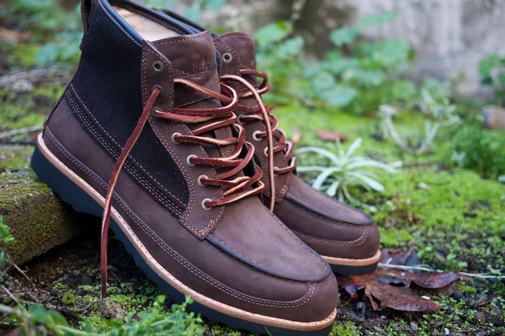 Timberland Abington Brown Leather Boots Mens Timberland Abington GTX 6621A Dark Brown Leather Lace  main image 3