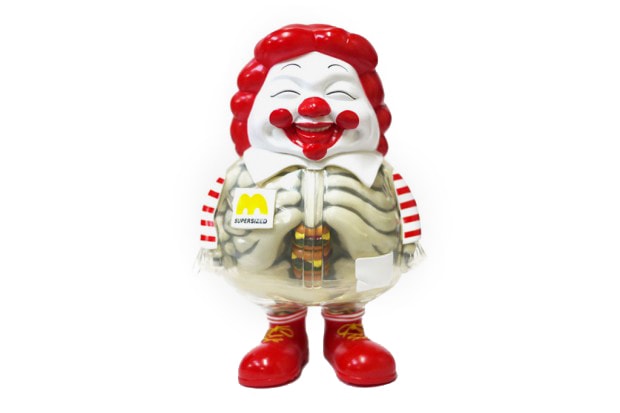 Toy Tokyo x Secret Base x Ron English McSupersized HUMBERGER X-Ray Version