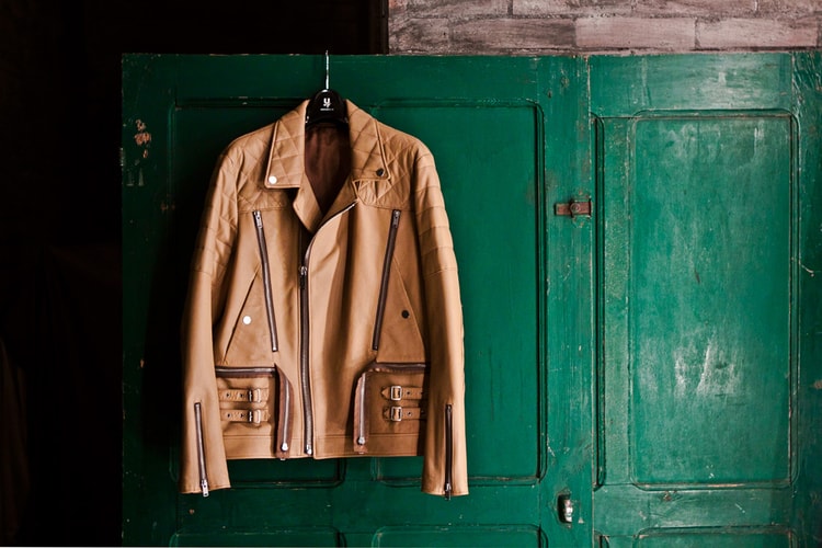 UNDERCOVER H4201-1 Leather Riders Jacket