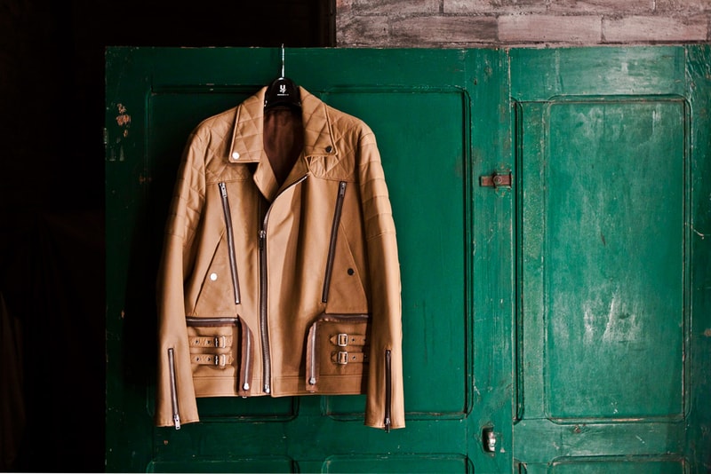 UNDERCOVER H4201-1 Leather Riders Jacket