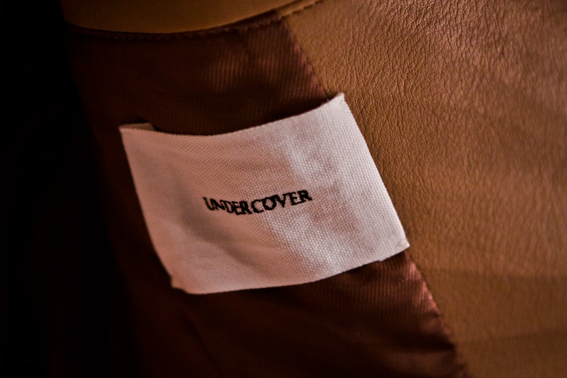 UNDERCOVER H4201-1 Leather Riders Jacket