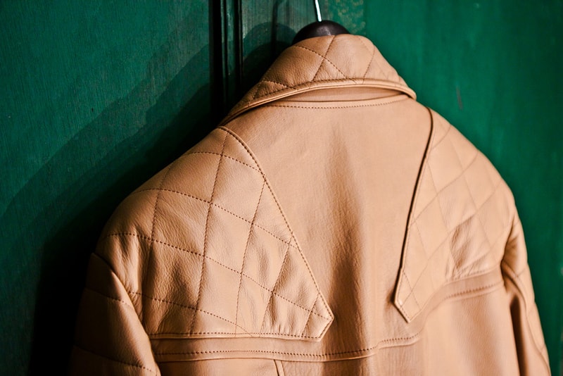 UNDERCOVER H4201-1 Leather Riders Jacket