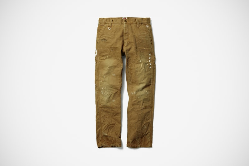 uniform experiment x Carhartt DAMAGED DOUBLE FRONT LOGGER PANT