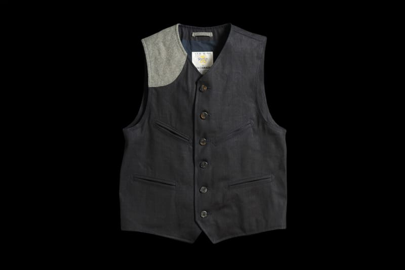 UNIONMADE Indigo Golden Bear Vest