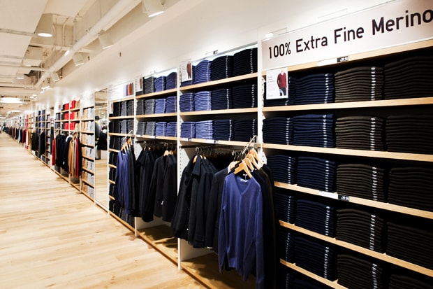 Uniqlo Fifth Avenue Store Opening NYC
