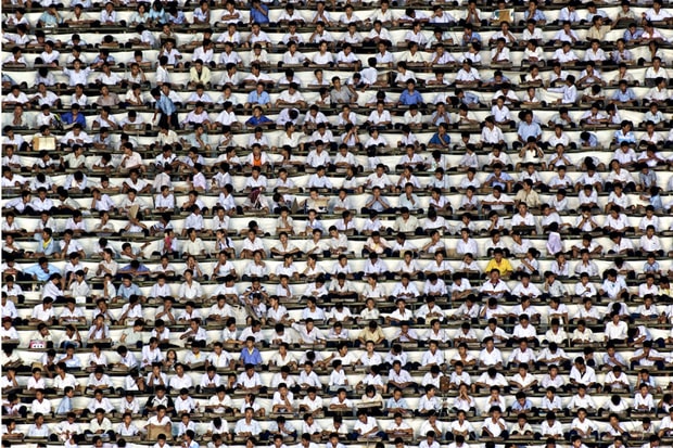 Werner Kranwetvogel: Mass Games Photo Series