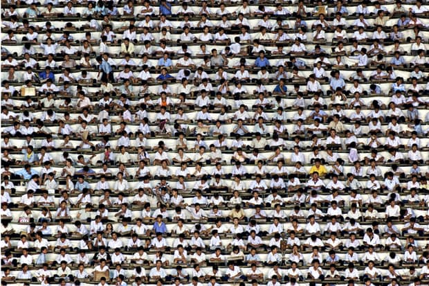 Werner Kranwetvogel: Mass Games Photo Series