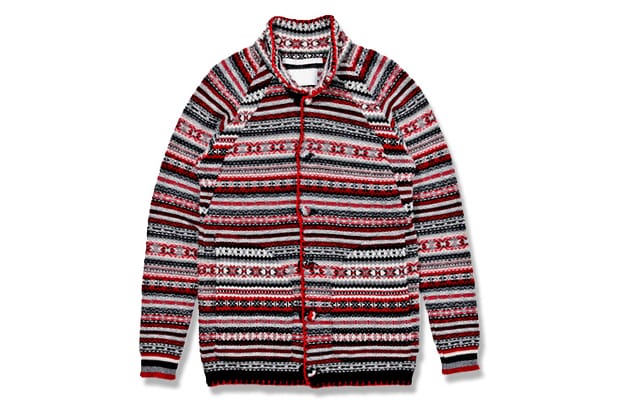 White Mountaineering Jacquard Nordic Knit