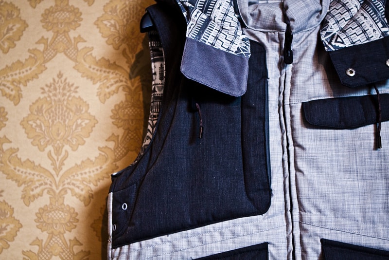 White Mountaineering Pertex E/W Viella Down Vest