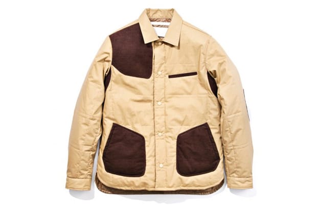 White Mountaineering Supima Silicon Coating Insulated Shirt