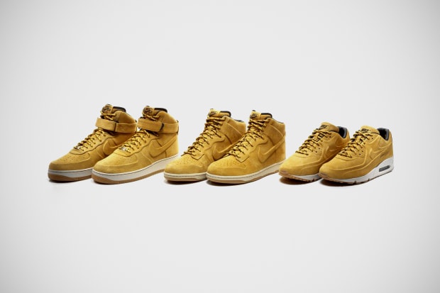Win the Whole Nike Sportswear VT "Wheat" Sneaker Pack and $150 USD Credit at KIX-FILES!