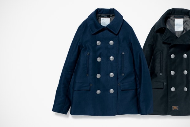 WTAPS Blackwatch Pea Coat