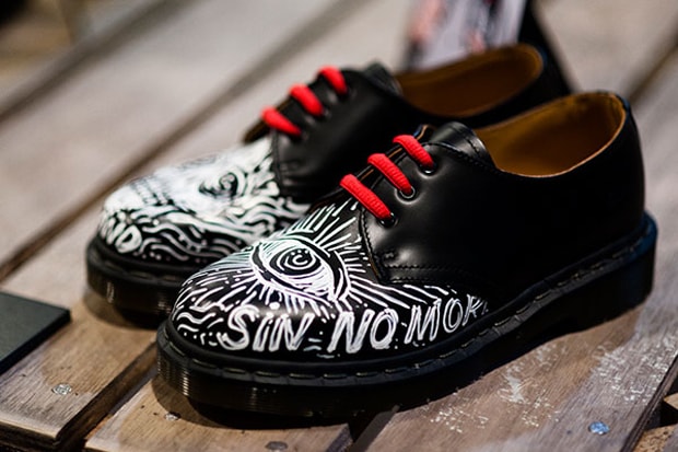 Zouk x Dr. Martens Custom 1461 Shoes for Charity