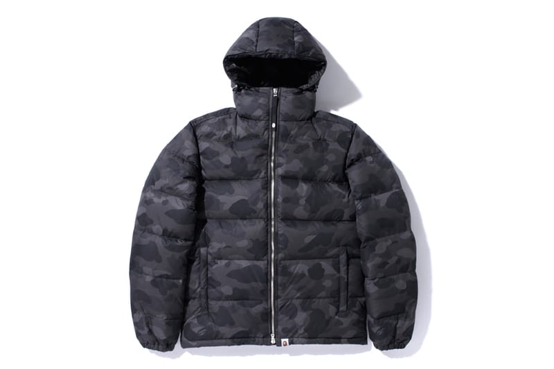 A Bathing Ape COLOR CAMO Down Jacket