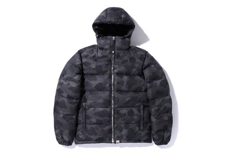A Bathing Ape COLOR CAMO Down Jacket