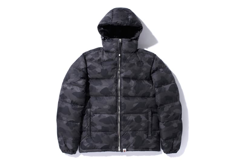 A Bathing Ape COLOR CAMO Down Jacket