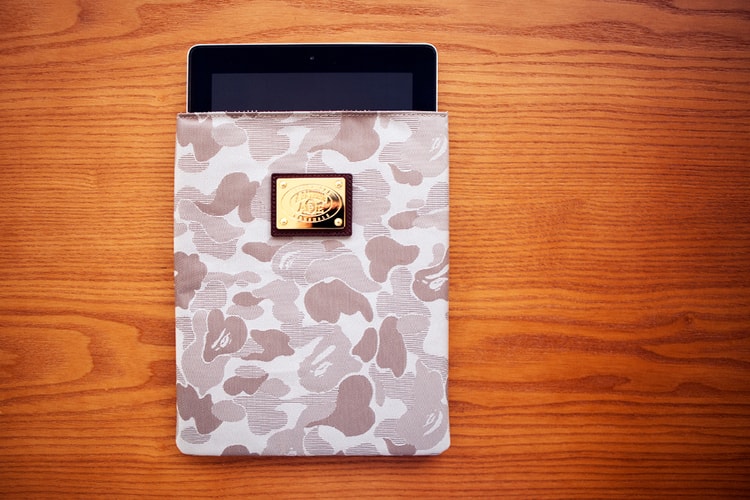 A Bathing Ape JACQUARD ABC CAMO IPAD CASE