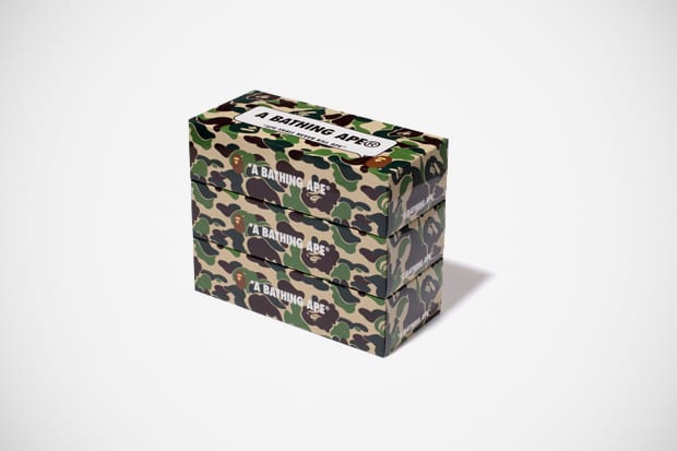 A Bathing Ape SPECIAL NOVELTY ABC CAMO 3PACKS BOX TISSUE