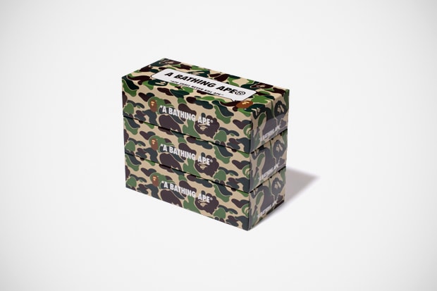 A Bathing Ape SPECIAL NOVELTY ABC CAMO 3PACKS BOX TISSUE