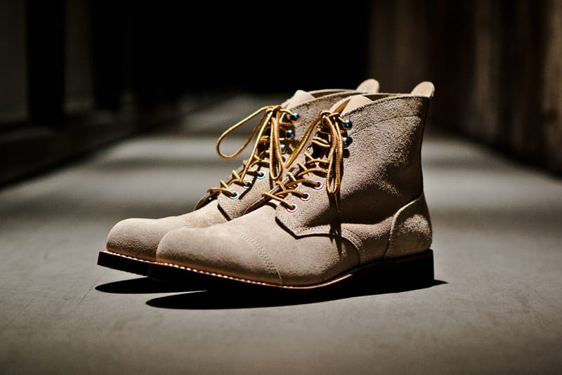 A Bathing Ape Suede Cap Toe Boots