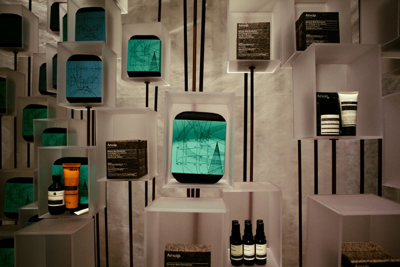 Aesop Installation @ I.T Hysan