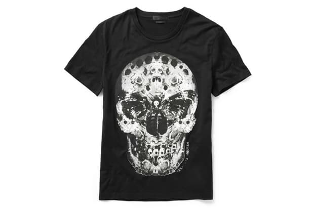 Alexander McQueen “Moth” Skull T-Shirt