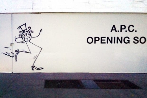 Andre Taking Over A.P.C. New York