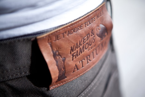 Atrium x Naked & Famous “Je T’Adore Tout Nue” Denim