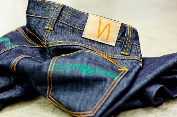 Atrium x Nudie Jeans "The Green Apple" Denim