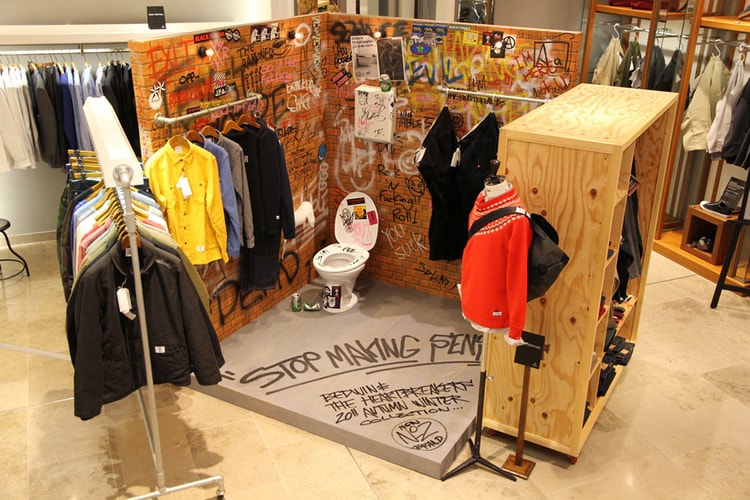 BEDWIN & THE HEARTBREAKERS Installation @ Beauty & Youth United Arrows Shibuya