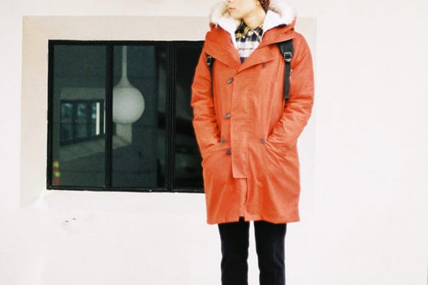 Boychics Neon Military Mountain Parka