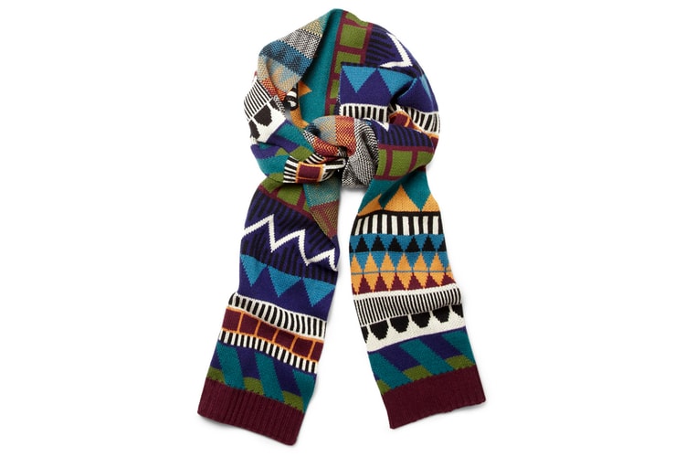 Burberry Prorsum Patterned Multicolored Scarf