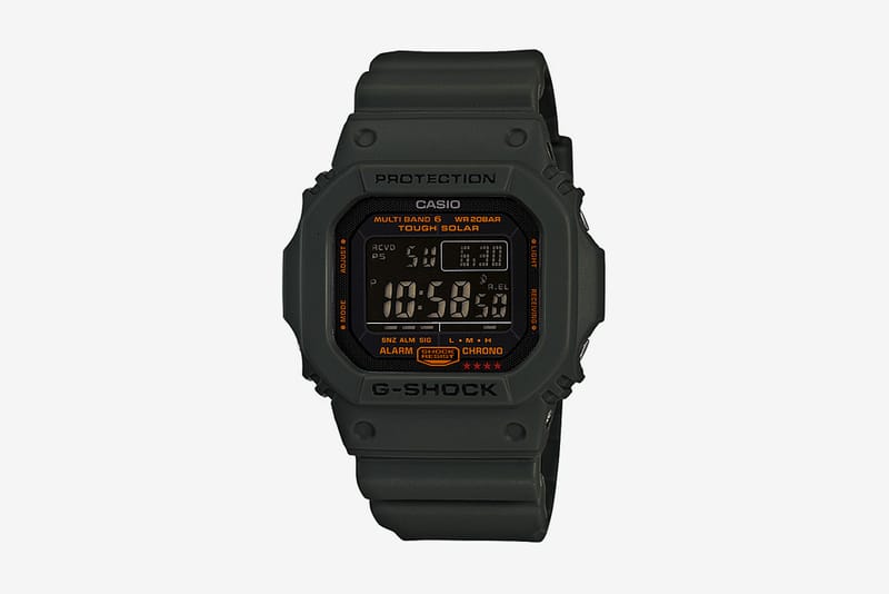 casio g shock green collection