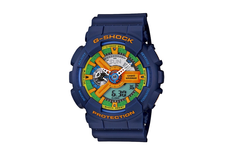 Casio G-Shock 2011 Crazy Colors Collection