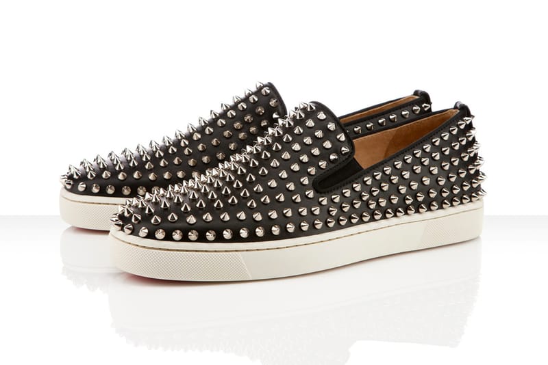 christian louboutin roller boat spikes