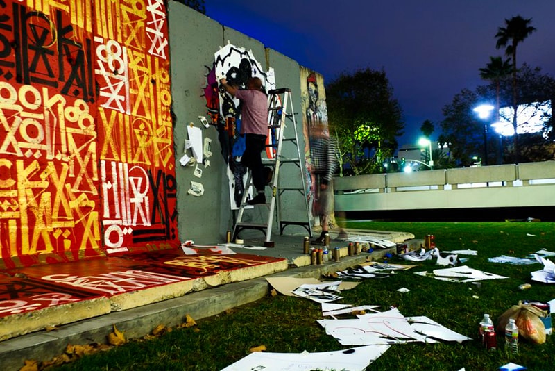 D*Face & RETNA "Behind the Berlin Wall" Exhibition @ Wende Museum 