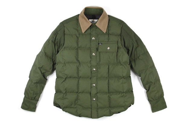 DQM x Crescent Down Works Down Shirt