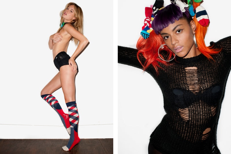 Happy Socks 2011 Holiday Collection Photoshoot by Terry Richardson 