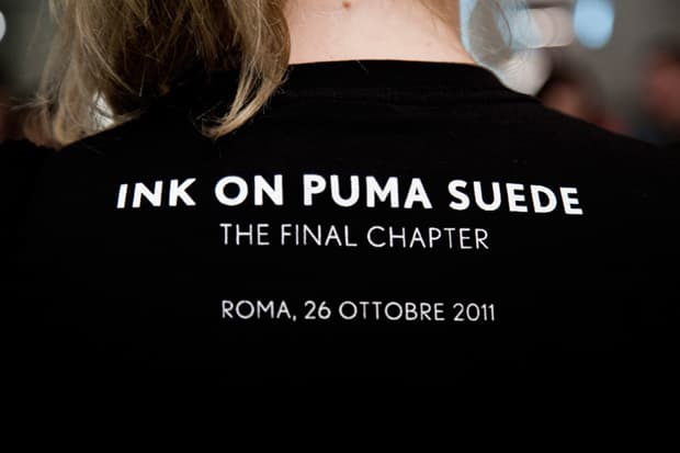 Ink on Puma Suede Exhibition Roma Recap